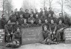 Een groepsfoto van de Noord-Brabantse Frontier Guards.
