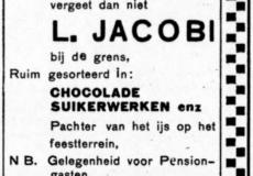 Advertentie Jacobi graafschapsbode augustus 1936.