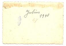 Brief Julius Toepfer 1940.