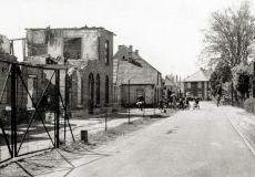Grenzzaun der Alliierten Kriegsende 1945-1949.