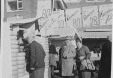 Markt in Enschede um 1961.