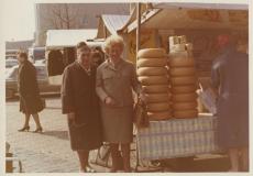 Markt in Enschede um 1965.