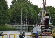 Historische Boote im Schiffsmuseum in Haren. (Foto: Gollnick).