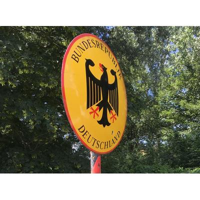 Grenzschild bij Suderwick-Dinxperlo