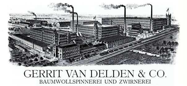 Alter Firmenansicht GvD vermutlich um 1930.
